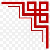 中国风边框红色窗棂边框-空若网 中国风边框红色窗棂边框-空若网