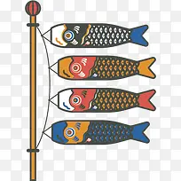 插画鱼-空若网 插画鱼-空若网