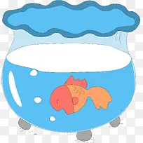 卡通手绘鱼缸鱼-空若网 卡通手绘鱼缸鱼-空若网