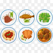 矢量手绘食物-空若网 矢量手绘食物-空若网