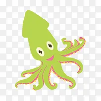 卡通海洋生物免抠素材-空若网 卡通海洋生物免抠素材-空若网