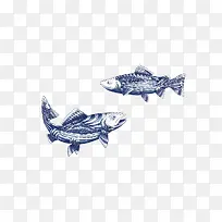 手绘鱼-空若网 手绘鱼-空若网