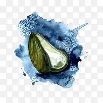 手绘生蚝-空若网 手绘生蚝-空若网