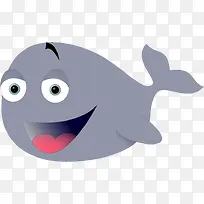 卡通鲸鱼-空若网 卡通鲸鱼-空若网