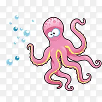 矢量章鱼素材-空若网 矢量章鱼素材-空若网