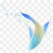 卡通鲸鱼手绘-空若网 卡通鲸鱼手绘-空若网