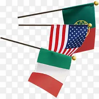 高清摄影国家小旗帜-空若网 高清摄影国家小旗帜-空若网