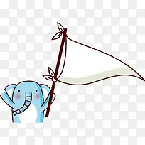 旗子png矢量素材-空若网 旗子png矢量素材-空若网