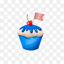 蓝色蛋糕-空若网 蓝色蛋糕-空若网