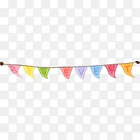 彩色小旗子-空若网 彩色小旗子-空若网