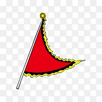 旗子png矢量素材-空若网 旗子png矢量素材-空若网