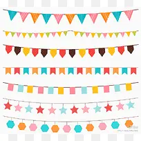 彩旗png素材-空若网 彩旗png素材-空若网