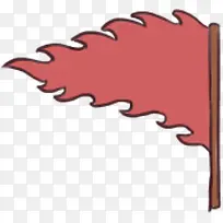 卡通红旗-空若网 卡通红旗-空若网