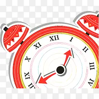 韩国插画卡通闹钟-空若网 韩国插画卡通闹钟-空若网