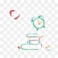 矢量手绘学习用品-空若网 矢量手绘学习用品-空若网