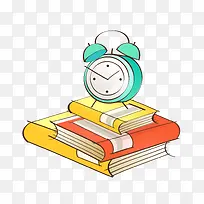 可爱卡通手绘闹钟-空若网 可爱卡通手绘闹钟-空若网