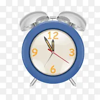 蓝色卡通闹钟-空若网 蓝色卡通闹钟-空若网