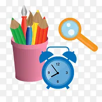 扁平化文具卡通-空若网 扁平化文具卡通-空若网