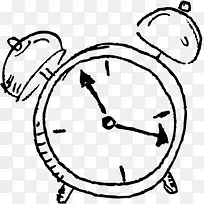 手绘闹钟-空若网 手绘闹钟-空若网