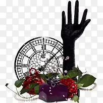 手绘闹钟-空若网 手绘闹钟-空若网