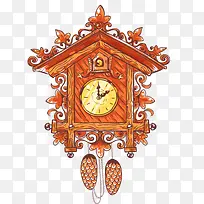 手绘闹钟-空若网 手绘闹钟-空若网