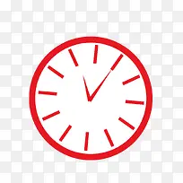 矢量卡通扁平化时间钟表png-空若网 矢量卡通扁平化时间钟表png-空若网