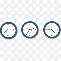 矢量手绘钟表-空若网 矢量手绘钟表-空若网