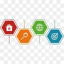 矢量彩色PPT图表-空若网 矢量彩色PPT图表-空若网