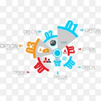 金融商务图表插画-空若网 金融商务图表插画-空若网