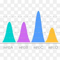 彩色商务ppt数据图表插画-空若网 彩色商务ppt数据图表插画-空若网