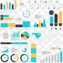 矢量手绘数据图表-空若网 矢量手绘数据图表-空若网