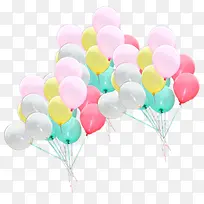 清新彩色气球装饰-空若网 清新彩色气球装饰-空若网