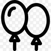 气球图标-空若网 气球图标-空若网