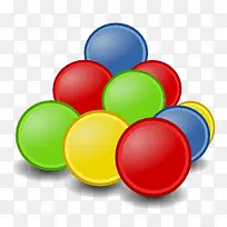 彩色气球卡通装饰-空若网 彩色气球卡通装饰-空若网