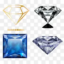 矢量珠宝元素-空若网 矢量珠宝元素-空若网