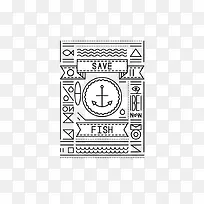 创意简约钓鱼封面-空若网 创意简约钓鱼封面-空若网