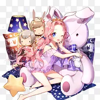 玩偶卡通少女卡通-空若网 玩偶卡通少女卡通-空若网