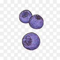 手绘蓝莓下载-空若网 手绘蓝莓下载-空若网