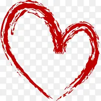 矢量手绘爱心-空若网 矢量手绘爱心-空若网