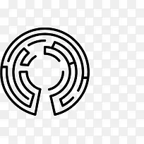 矢量迷宫印花-空若网 矢量迷宫印花-空若网