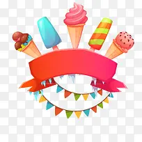 夏季卡通手绘冰棍下载-空若网 夏季卡通手绘冰棍下载-空若网