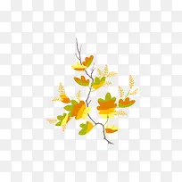 ��ɫ��Ҷ��-������