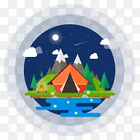 野营高清免抠图-空若网 野营高清免抠图-空若网