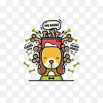 狗年卡通狗狗下载-空若网 狗年卡通狗狗下载-空若网