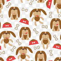 卡通狗底纹下载-空若网 卡通狗底纹下载-空若网