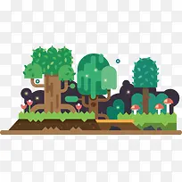 手绘植物-空若网 手绘植物-空若网