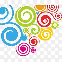 彩色圆圈-空若网 彩色圆圈-空若网