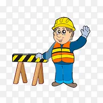 工人人物插画矢量图-空若网 工人人物插画矢量图-空若网