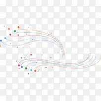 彩色潮流线条-空若网 彩色潮流线条-空若网