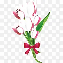 彩绘鲜花矢量图-空若网 彩绘鲜花矢量图-空若网